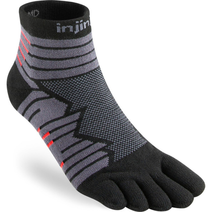 Injinji Ultra Run Mini-Crew Onyx