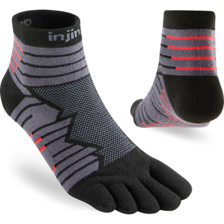 Injinji Ultra Run Mini-Crew Onyx