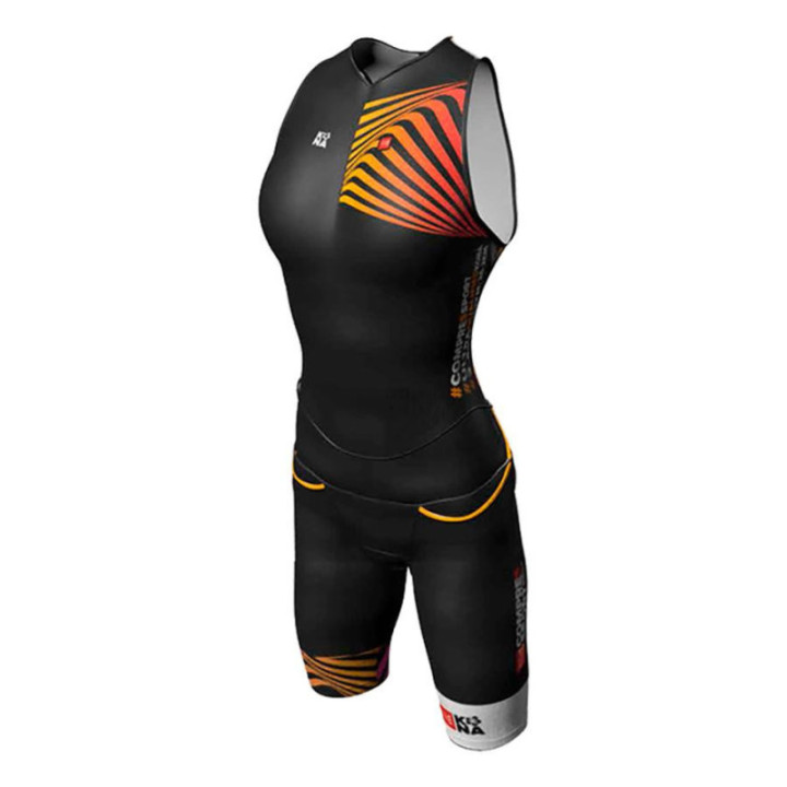 Compressport TR3 Aero Trisuit Woman Kona Black