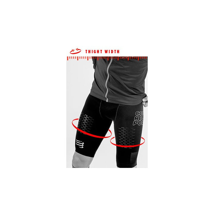 COMPRESSPORT FULL TIGHTS UNDER CONTROL BLACK