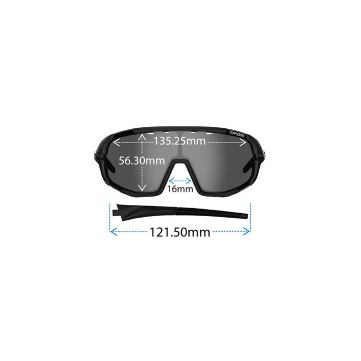 Tifosi Sledge Crystal Red 3 Lens