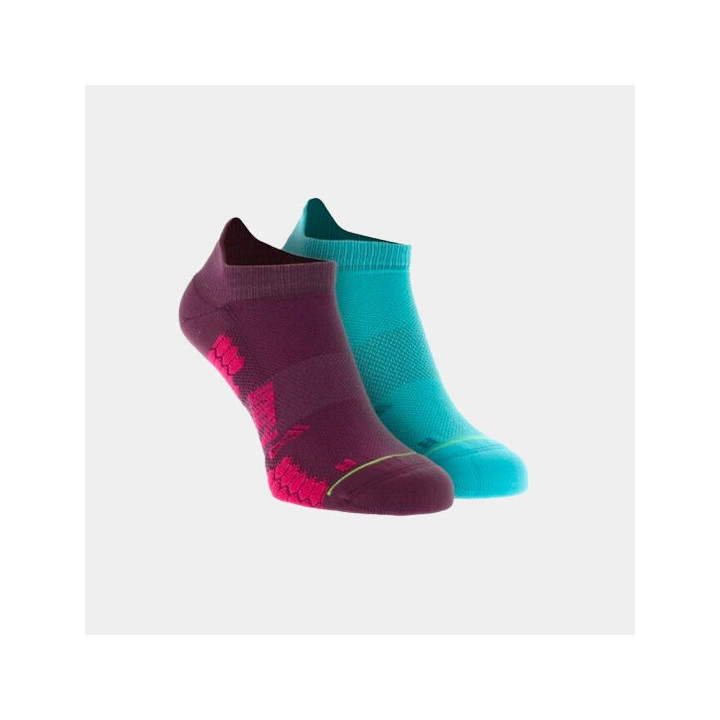 Inov-8 TrailFly Sock Low Teal Purple - calcetines - nonstop minimalist runners