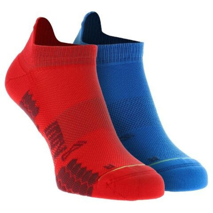 Inov-8 TrailFly Sock Low Blue Red - calcetines - nonstop minimalist runners