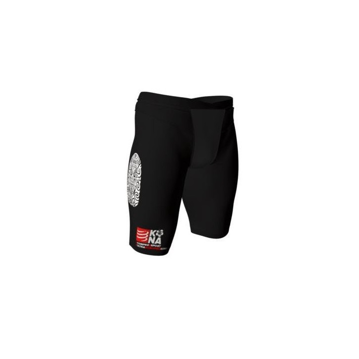 Compressport TR3 Brutal Tri Short Woman Polynesian - mallas cortas - nonstop