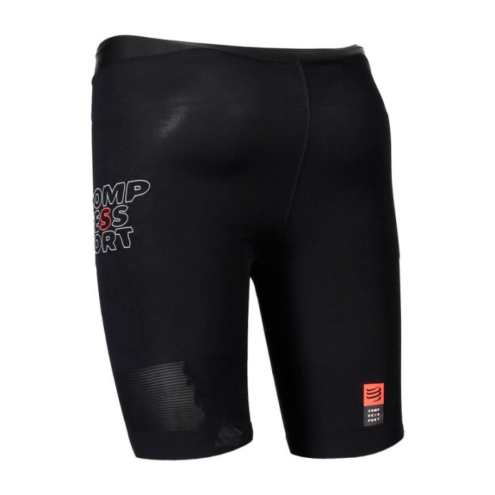 Compressport running under control short woman black - mallas cortas - nonstop