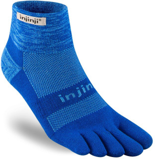 Injinji Trail Performance Midweight Mini-Crew Bay - socks