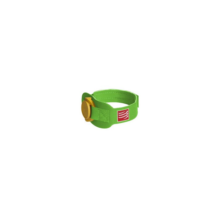 Compressport Timing Chip Strap Green - accesorios - minimalistrunners