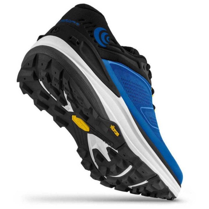 Topo athletic mtn racer 2 mango black - trail running shoes - minimalistrunners