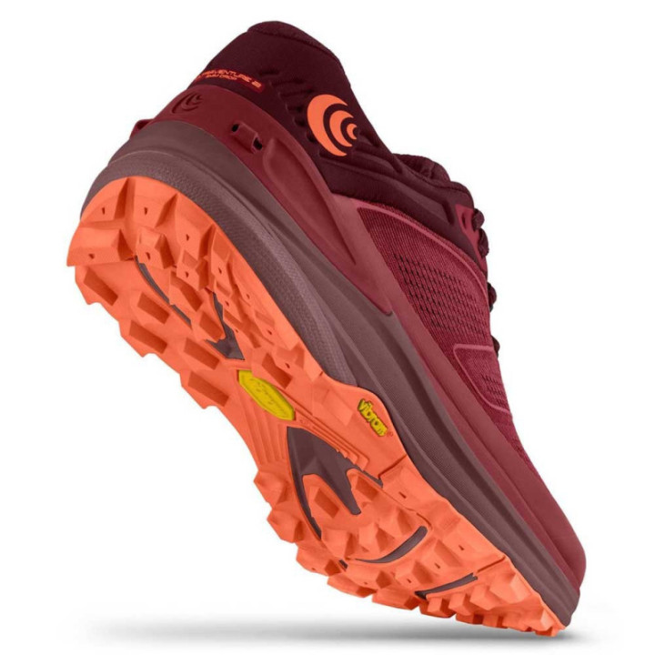 Topo athletic mtn racer 2 mango black - trail running shoes - minimalistrunners