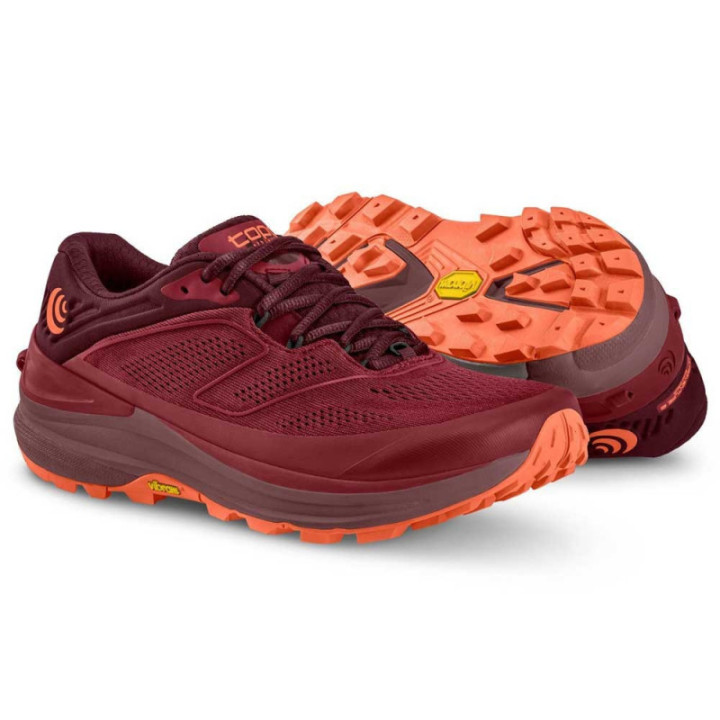 Topo Athletic Ultraventure 2 W Berry Orange