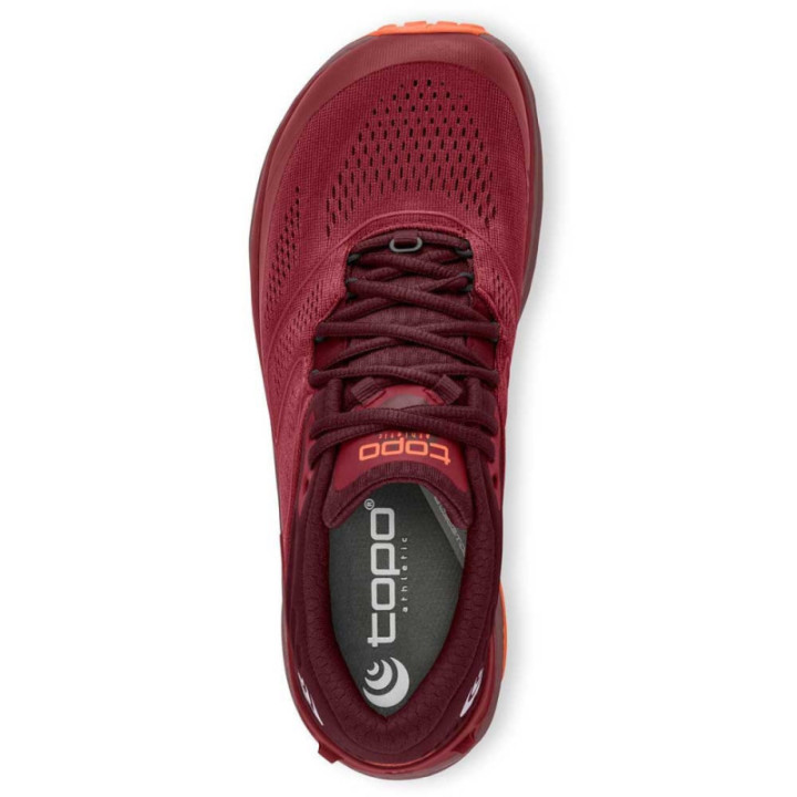 Topo Athletic Ultraventure 2 W Berry Orange