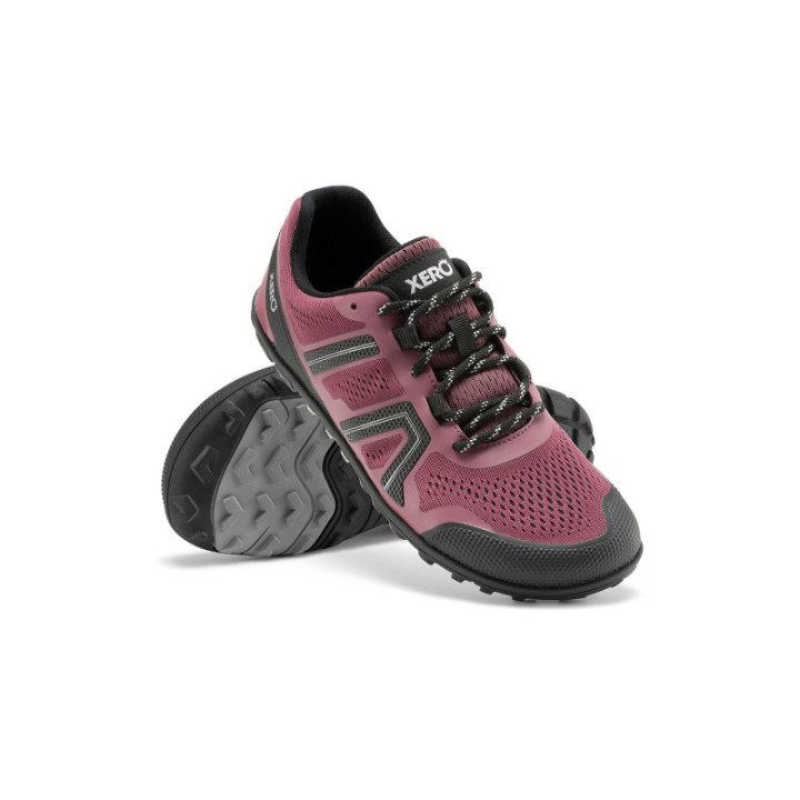 Xero Shoes Mesa Trail II W Muddy Rose - zapatilla trail minimalista - nonstop minimalistrunners