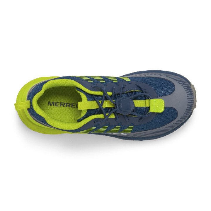 Merrell Agility Peak Kids Navy Hi/Viz - zaptillas niñas - minimalitrunners