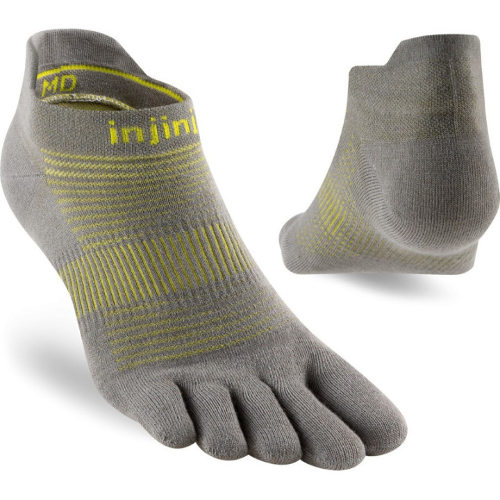 Injinji Ultra Run Mini-Crew Onyx - socks