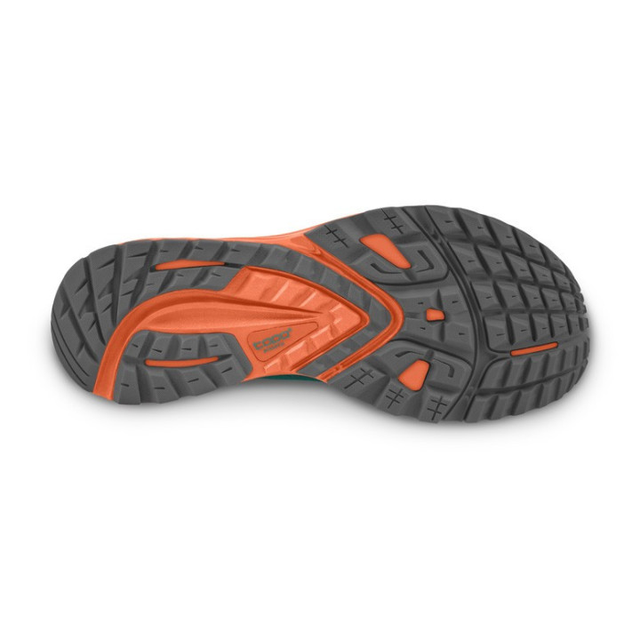 Topo Athletic MT-3 Woman Emerald Orange - zapatillas trail running - Nonstop