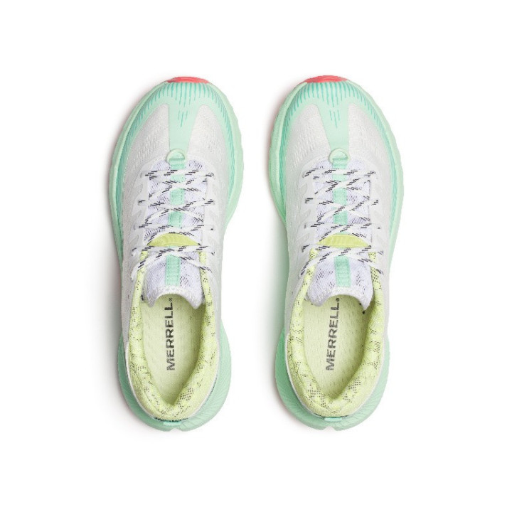 Merrell Agility Peak 5 Woman White Celadon - zapatillas trail running - minimalistrunners