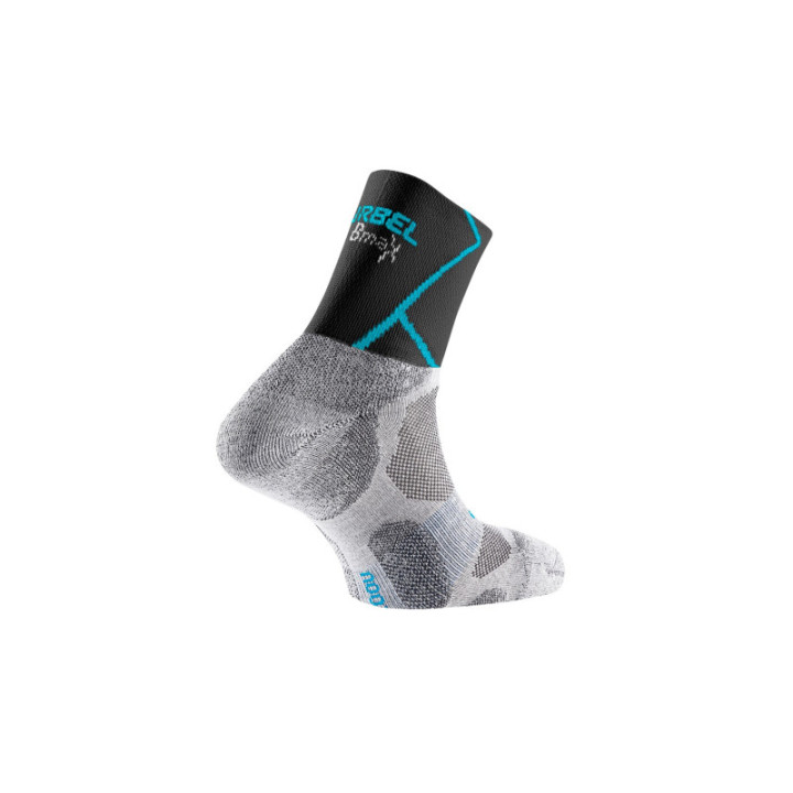 Lurbel Track Four Grey Turquoise - calcetines trail running - nonstop