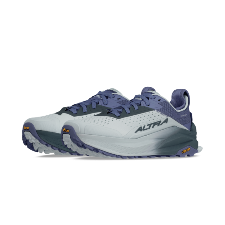 Altra Olympus 6 Woman Gray Blue - chaussures natural running - Nonstop minimalist