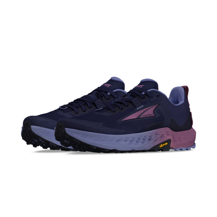 Altra Timp 4 Gray Yellow - trail running shoes - minimalistrunners