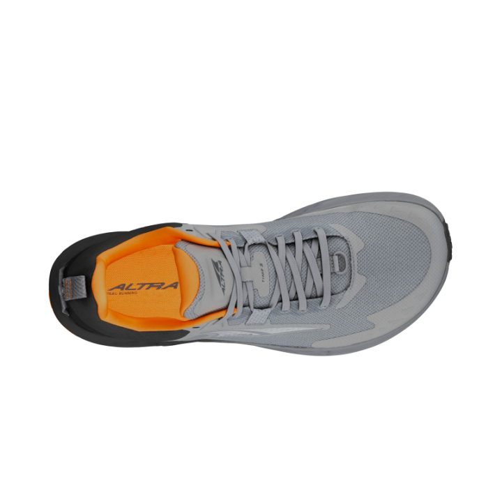 Altra Timp 4 Gray Yellow - trail running shoes - minimalistrunners