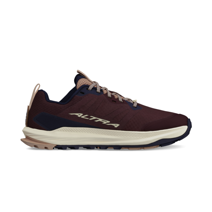 Altra Lone Peak 9+ Woman Maroon - natural running shoes- Nonstop
