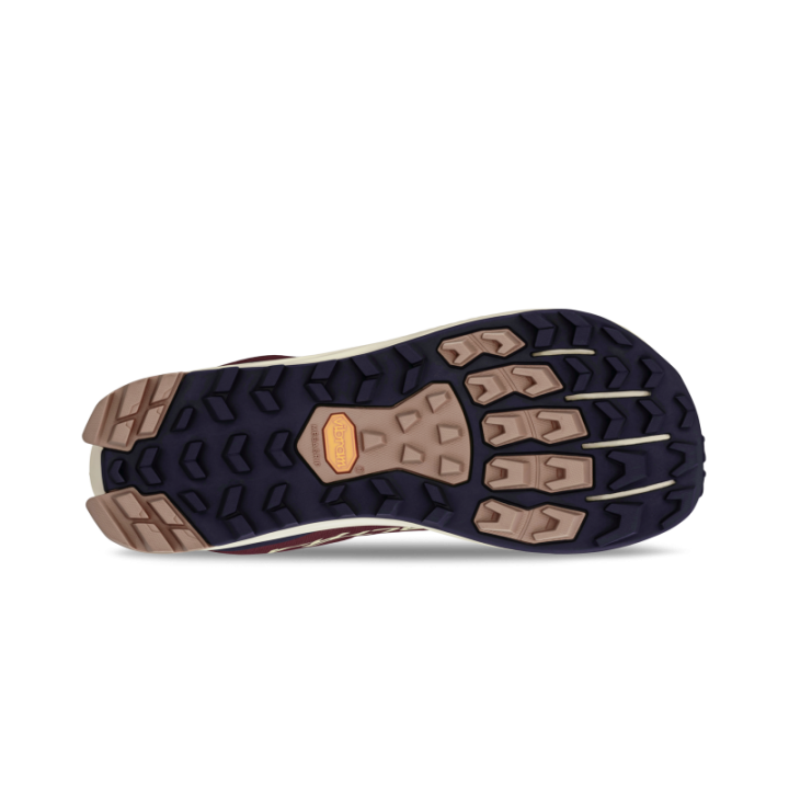 Altra Lone Peak 9+ Woman Maroon - natural running shoes- Nonstop