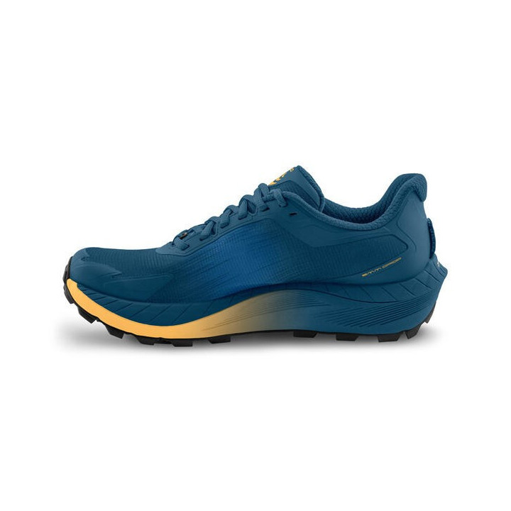Topo Athletic MTN Racer 4 Navy Orange - trail running shoes - minimalistrunners