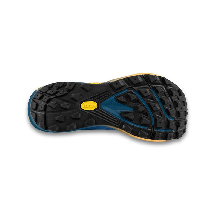 Topo Athletic MTN Racer 4 Navy Orange - trail running shoes - minimalistrunners