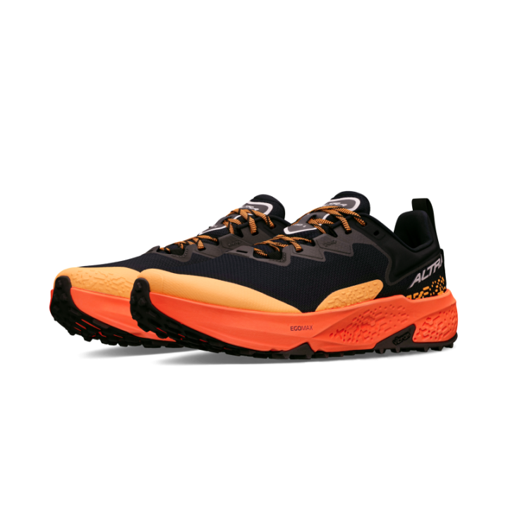 Altra Timp 4 Gray Yellow - trail running shoes - minimalistrunners