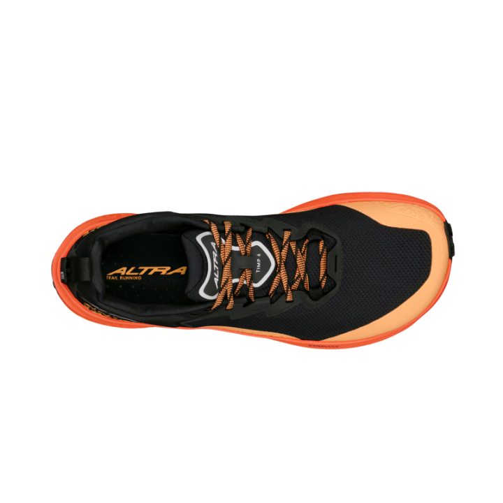 Altra Timp 6 Black Orange - scarpa trail running - minimalistrunners