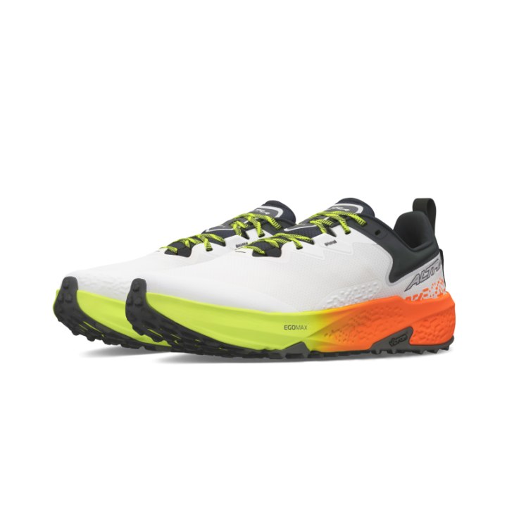 Altra Timp 4 Gray Yellow - trail running shoes - minimalistrunners