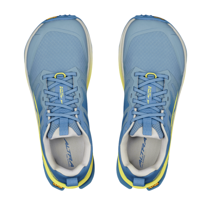 Altra Lone Peak 9+ Woman Blue Lime - scarpe da corsa naturali - Nonstop