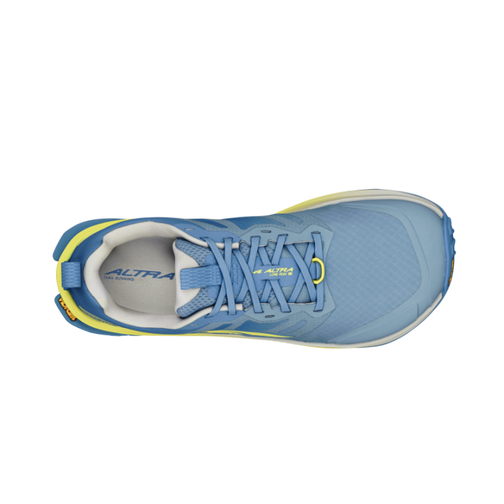 Altra Lone Peak 9+ Woman Blue Lime - scarpe da corsa naturali - Nonstop