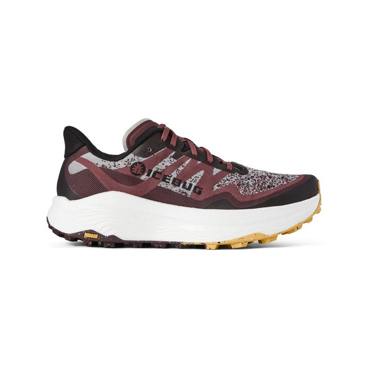 Icebug Järv Women RB9X Dark Cherry Yellow