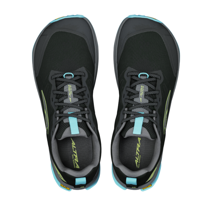 Altra Lone Peak 9+ Black Lime - zapatillas natural running - Nonstop