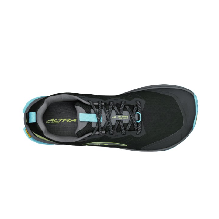 Altra Lone Peak 9+ Black Lime - zapatillas natural running - Nonstop