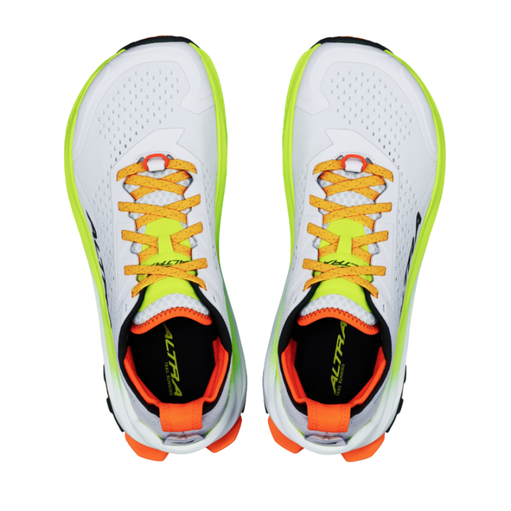 Altra Olympus 6 Gray Lime - zapatillas trail running - Nonstop minimalist