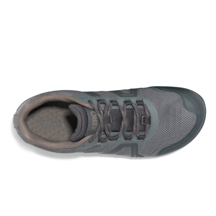 Xero Shoes Mesa Trail Waterproof Steel Gray Asphalt - zapatilla trail minimalista - nonstop minimalistrunners