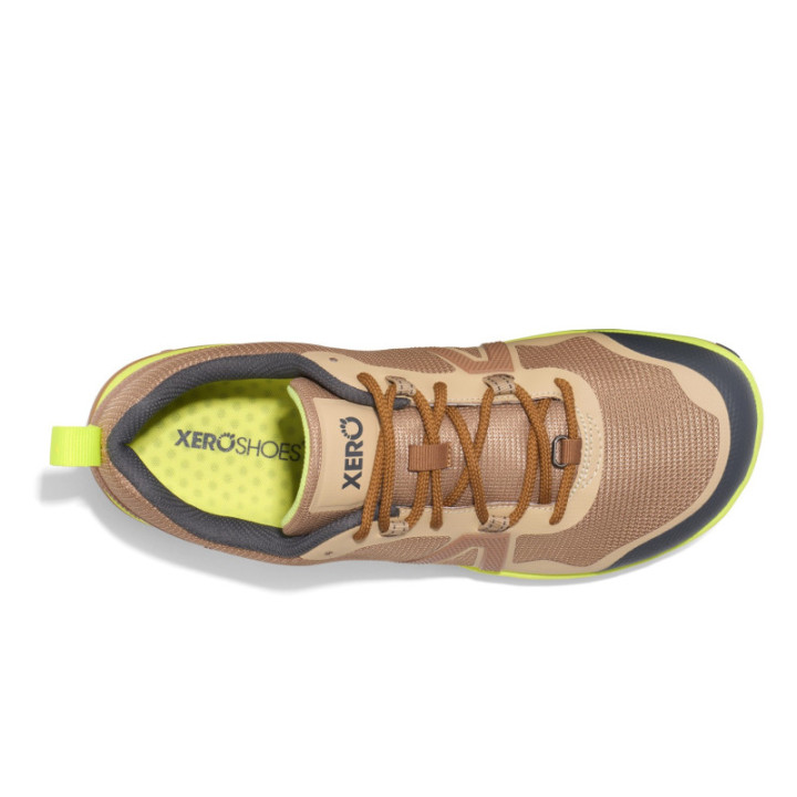 Scrambler Low EV Dark Men Irish Cream / Sunny Lime - minimalistischer Trail Schuh - Nonstop Minimalistrunner