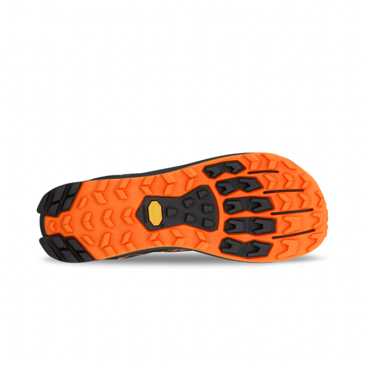 Altra Lone Peak 9+ Black Orange - natural running shoes- Nonstop