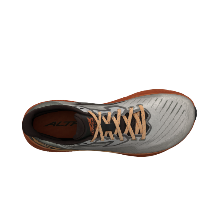 Altra Experience Flow Gray Orange - zapatillas drop 4 - minimalistrunners