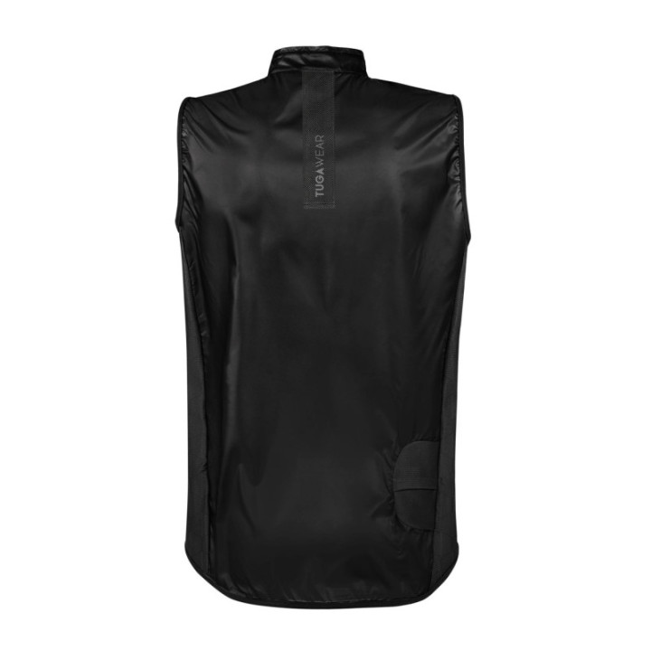 Tuga Wear Skin Vest Dark - chaleco cortavientos - Nonstop minimalistrunners