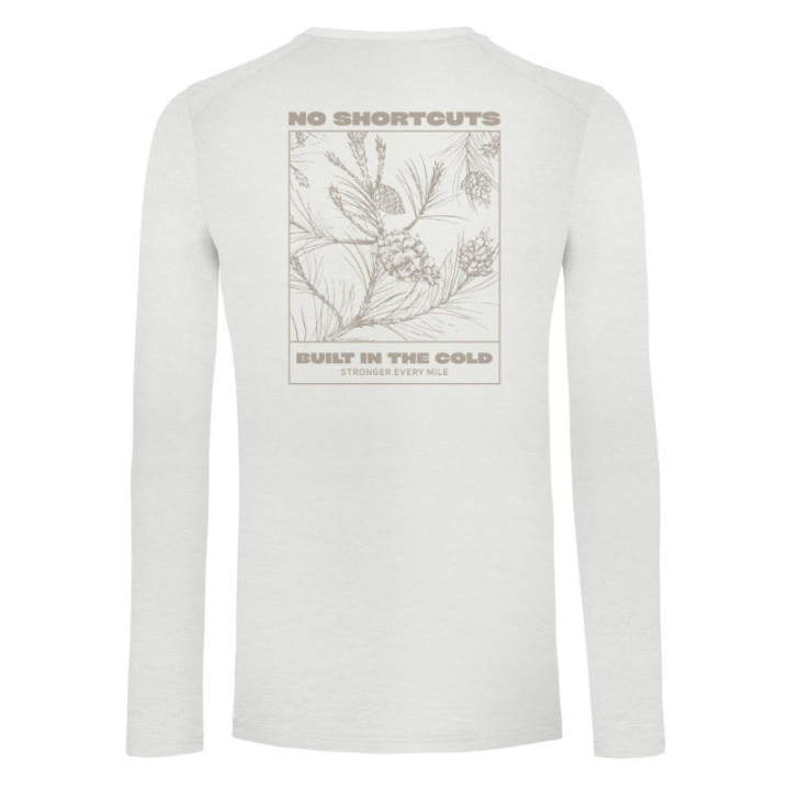 Tuga Wear Woman Miles White - camisetas tecnicas manga larga - Nonstop minimalistrunners