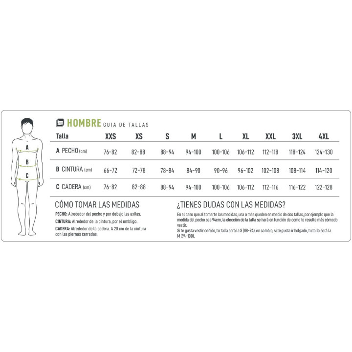 Tuga Wear No Excuses Men Green - camisetas tecnicas manga larga - Nonstop minimalistrunners