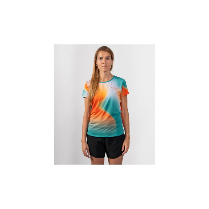 Tuga Wear Sunrise Skies Woman - camisetas tecnicas manga corta - Nonstop minimalistrunners