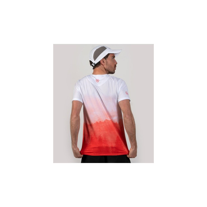 Tuga Wear Daylight Men Red - camisetas tecnicas manga corta - Nonstop minimalistrunners
