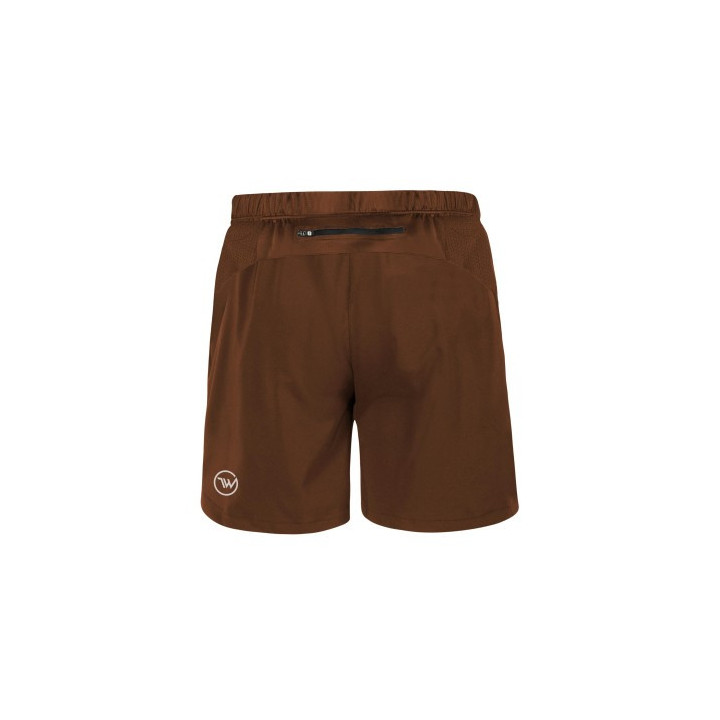Tuga Wear Monblanc Brown - Pantalones cortos - Nonstop minimalistrunners
