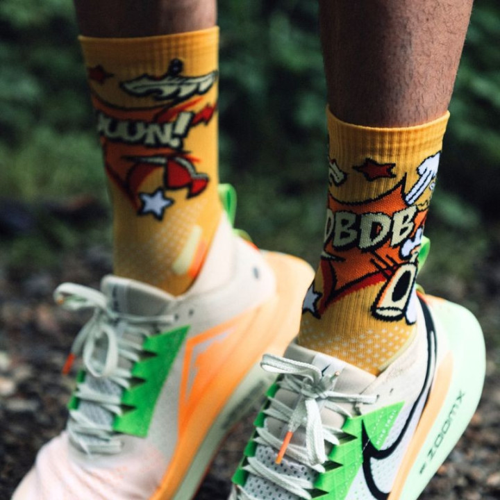 BV Sport Trail Ultra High Jaune  - calcetines - Nonstop minimalistrunners