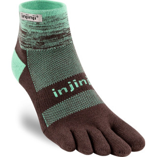 Injinji trail 2.0 performance midweight mini-crew granite - socks