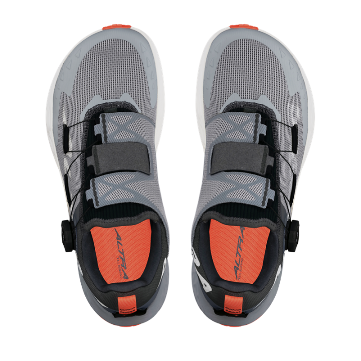 Altra Timp 4 Gray Yellow - trail running shoes - minimalistrunners